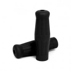 906098 VINTAGE STYLE 1" GRIPS BLACK