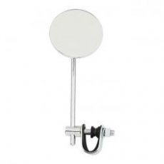 906120 ROUND CLAMP-ON STYLE STEEL MIRROR, 3" WITH 6" STEM