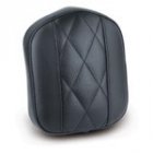 76820 Bracket Style Sissy Bar Pad, 7.5" x 9" Black diamond stitch