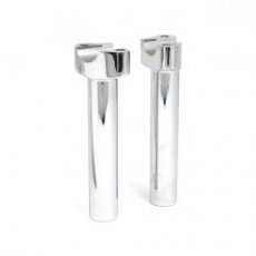 904396 FORGED ALUMINUM RISERS STRAIGHT, 6-1/2" RISE. CHROME