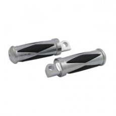 990187 990187  DIAMOND FOOTPEGS, SMALL DIAMETER. MALE MOUNT. CHROME