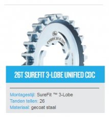 CDC centertrack 26T Enviolo