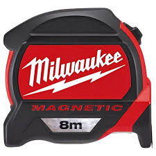 Rolmaat premium magnetisch 8m