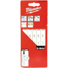 Decoupeerzaagblad metaal T318 BF 105x2mm BI metaal (5st)