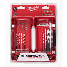 Multi materiaalboren set Shockwave type 2(8-delig)