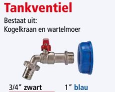 Kraan voor IBC container