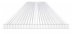 Polycarbonaat 10 mm 1050 x 3540 opaal