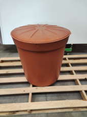Regenton 300ltr rond terra