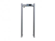 Doorloop metaaldetector met temperatuurmeting