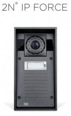 2N, Helios IP Force outdoor met camera 2N, Helios IP Force vandaalbestendige buitenmodule, 1 drukknop met camera
