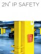 2N, Helios IP Safety vandaalbestendige buitenmodule met 1 grote, rode drukknop voor noodgevallen situaties,
