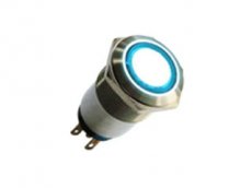2N, roestvrij stalen drukknop met achtergrondverlichting voor 2N IP Video/Audio Kit