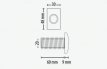 Compact proximity inbouwlezer