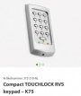 Compact Touchlock codeklavier RVS K75