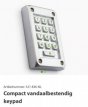 Compact vandaalbestendig codeklavier K75
