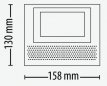 Entry standaard monitor