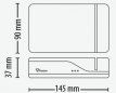 Net2 desktop lezer Proximity en magneetstrip