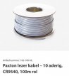 Paxton lezer kabel 10 aderig CR9540