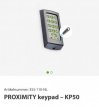 Proximity codeklavier KP50