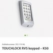Touchlock RVS codeklavier K75