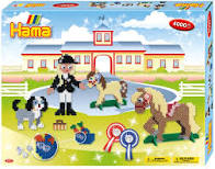 Hama Gift box rijschool paarden