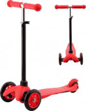 Tri-scooter rood