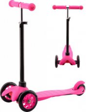 Tri-scooter roze