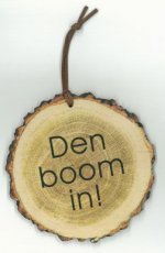 Boomschijf den boom in