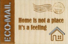 Eco-mail: Home is not a place