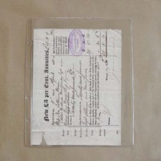 Inlegblad FDC 1 vak, glad