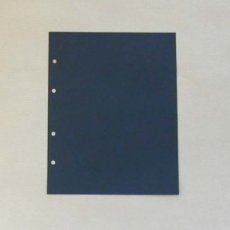 Fdctsszwart Tussenblad FDC zwart, papier 120gr/m2 - 19,6 x 24,9 cm