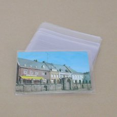 HMPK 100 Hoesjes voor moderne postkaarten, generfd, 90 micron, 10,5 x 15,5 cm