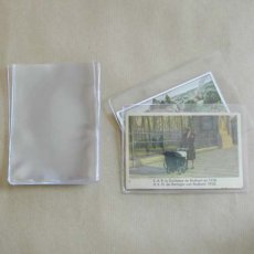 HVP1 10 Hoesjes voor coincard (Andorra, Luxemburg), chromo ... 9,2 x 13 cm, generfd - vanaf 100: € 0,22/st.