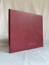 Ringmap POST, rug 5,5 cm, rood (verstevigd) NIEUWE FOLIE