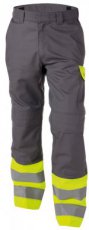 W22bj Maat 54 tweedehands fluo werkbroek