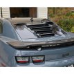 Chevrolet Camaro Louver TEKNO 1 Glassskinz 2010- Chevrolet Camaro Achterruit Louver | TEKNO 1 - Glanzend Zwart - 2010-2015