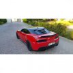 Chevrolet Camaro Louver TEKNO 1 Glassskinz 2010- Chevrolet Camaro Achterruit Louver | TEKNO 1 - Glanzend Zwart - 2010-2015