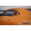 Chevrolet Camaro Louvers Zijruiten BAKKDRAFT 2010- Chevrolet Camaro Zijruit Louvers | BAKKDRAFT - Glanzend Zwart - 2010-2015