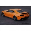 Chevrolet Camaro Louvers Zijruiten BAKKDRAFT 2010- Chevrolet Camaro Zijruit Louvers | BAKKDRAFT - Glanzend Zwart - 2010-2015