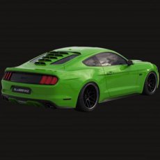 Ford Mustang Louver Glassskinz TEKNO1 15-23 Mustang Louver TEKNO 1