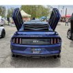 Ford Mustang S550 Louver Glassskinz BAKKDRAFT 15-23 Mustang Louver BAKKDRAFT Glassskinz