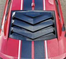 Dodge Charger Louver Glassskinz Bakkdraft 15+ 15+ Charger Ruit Louver BAKKDRAFT