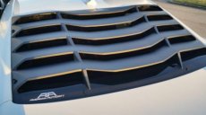 CAM1618LM Chevrolet Camaro Achterruit Louver | Mat Zwart 2016-2018