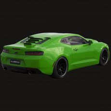 Chevrolet Camaro Louver TEKNO 1 Glassskinz 2016- 16-24 Camaro Ruit Louver TEKNO 1 Glassskinz