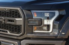 Ford Raptor Koplamp Omlijstingen Carbon 17-21 17+ Raptor Koplamp Omlijstingen Carbon