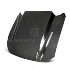 Ford Mustang Hood Cowl 4inch Carbon 18+ 18+ Mustang Motorkap 4" Cowl Carbon