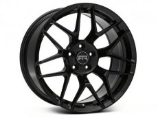 Ford Mustang S550 19x9.5 RTR Tech 7 Black Mustang S550 19x9.5 RTR Tech 7 Zwart Velg