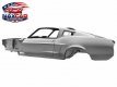1968 Ford Mustang Fastback Body Shell 1968 Ford Mustang Fastback Carrosserie - Nieuw - Plaatstaal