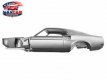 1969 Ford Mustang Fastback Body Shell 1969 Ford Mustang Fastback Carrosserie - Nieuw - Plaatstaal