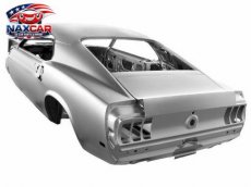 1969 Ford Mustang Fastback Body Shell 1969 Ford Mustang Fastback Carrosserie - Nieuw - Plaatstaal